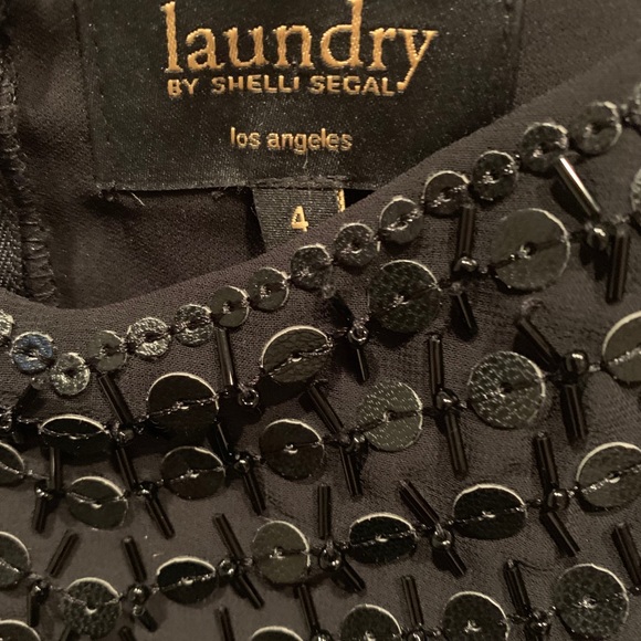 Laundry black sequined dress - Picture 5 of 6